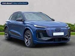 Blue Used 2025 Audi Q6 e-tron Performance SUV | £53,450 (Good price)
