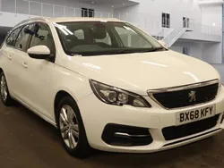 White Used 2018 Peugeot 308 Active Estate | £5,490 (Good price)