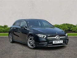 Black Used 2021 Mercedes A200 AMG line Hatchback | £16,795 (Fair price)