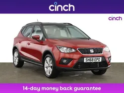 Red Used 2018 Seat Arona SE Technology SUV | £9,549 (A bit pricey)
