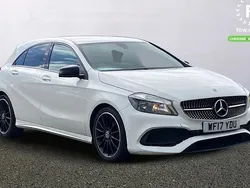 White Used 2017 Mercedes A200 AMG line Hatchback | £11,699 (Fair price)