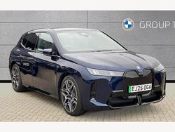 Tanzanite blue New 2025 BMW iX M Sport SUV | £74,567 (Fair price)