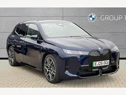 Tanzanite blue New 2025 BMW iX M Sport SUV | £80,640 (Fair price)
