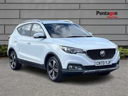 White Used 2020 MG ZS Exclusive Sedan | £11,999 (Good price)