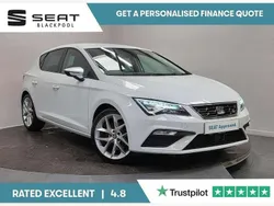 White Used 2018 Seat Leon FR Hatchback | £12,495 (Fair price)