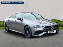 Grey Used 2024 Mercedes CLA200 AMG Line Premium Plus Coupe | £30,969 (Fair price)