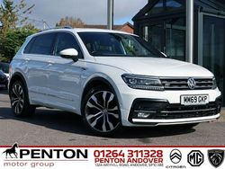 White Used 2019 VW Tiguan R-line SUV | £19,990 (Good price)