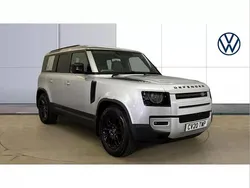 Silver Used 2020 Land Rover Defender SE SUV | £42,990 (Fair price)