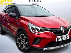 Red/black Used 2022 Renault Captur Techno SUV | £14,699 (Fair price)