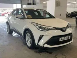 White Used 2021 Toyota C-HR SUV | £16,995 (Good price)