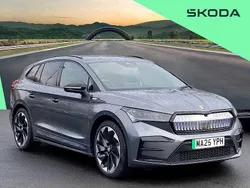 Graphite grey metallic Used 2025 Skoda Enyaq iV vRS SUV | £37,480 (Fair price)