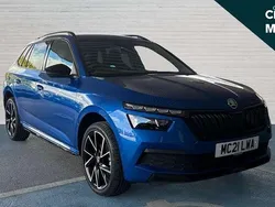 Blue Used 2021 Skoda Kamiq Monte Carlo SUV | £19,943 (Fair price)