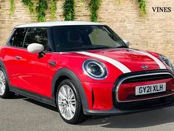 Red Used 2021 Mini Cooper Exclusive Hatchback | £17,279 (A bit pricey)