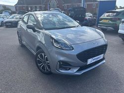 Solar silver Used 2023 Ford Puma Gen-E ST-Line SUV | £16,500 (Fair price)