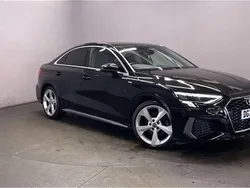 Black Used 2020 Audi A3 S-Line Sedan | £18,999 (Good price)