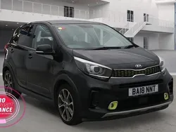 Black Used 2018 Kia Picanto X-Line Hatchback | £8,299 (Fair price)