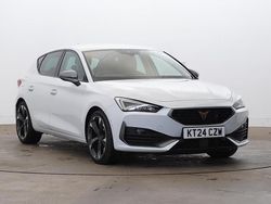 White Used 2024 Cupra Leon Hatchback | £19,490 (Fair price)