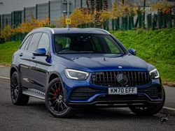 Blue Used 2020 Mercedes GLC220 AMG line Estate | £26,500 (A bit pricey)