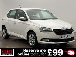 White Used 2021 Skoda Fabia SE Hatchback | £11,990 (Fair price)
