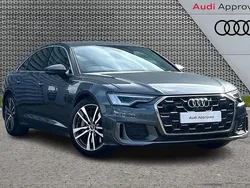 Grey Used 2024 Audi A6 S-Line Sedan | £39,990