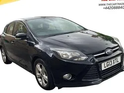 Black Used 2013 Ford Focus Zetec Hatchback | £5,288 (Fair price)