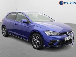 Blue Used 2023 VW Polo R-line Hatchback | £18,099 (Good price)