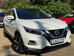 White Used 2021 Nissan Qashqai N-Motion SUV | £14,990 (Fair price)