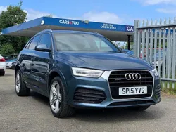 Blue Used 2015 Audi Q3 S-line plus SUV | £13,995 (Fair price)