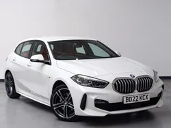 White Used 2022 BMW 118 M Sport Hatchback | £22,998 (Fair price)