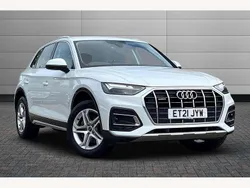 White Used 2021 Audi Q5 Sport SUV | £27,450 (Fair price)