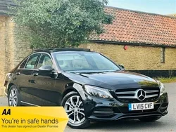 Black Used 2015 Mercedes C200 Premium Sedan | £13,790 (Fair price)