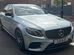 Silver Used 2017 Mercedes E220 AMG line Sedan | £16,490 (Fair price)