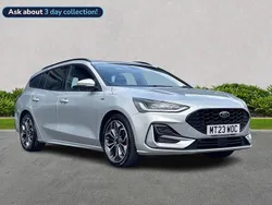 Silver Used 2023 Ford Focus ST-Line X Estate | £18,899 (Fair price)