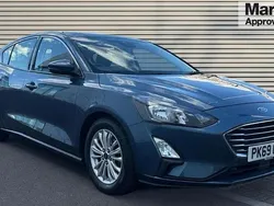 Blue Used 2019 Ford Focus Titanium Hatchback | £10,450 (Fair price)