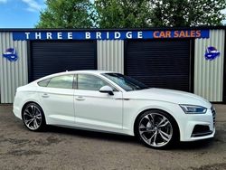 White Used 2017 Audi A5 Sportback S-Line Hatchback | £15,250 (Expensive)