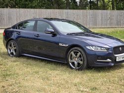 Blue Used 2017 Jaguar XE R-Sport Sedan | £10,995 (Fair price)
