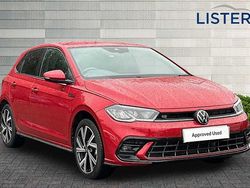 Red Used 2023 VW Polo R-line Hatchback | £17,495 (Fair price)