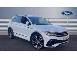 White Used 2021 VW Tiguan R-line SUV | £24,989 (Fair price)