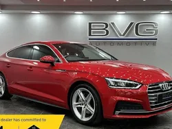 Red Used 2018 Audi A5 Sportback S-Line Hatchback | £12,994 (Good price)