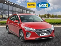 Red Used 2017 Hyundai Ioniq Premium Sedan | £10,490 (Fair price)