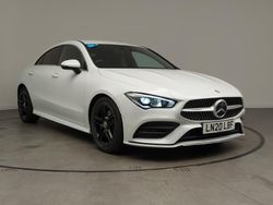 White Used 2020 Mercedes CLA200 AMG line Coupe | £24,498 (Fair price)