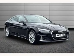 Brilliant black Used 2022 Audi A5 Sport Coupe | £24,795 (Good price)