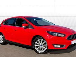 Red Used 2015 Ford Focus Titanium Hatchback | £7,356 (Fair price)