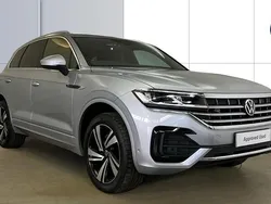 Silver Used 2022 VW Touareg R-line SUV | £39,307 (Fair price)