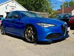 Blue Used 2018 Alfa Romeo Giulia Veloce Sedan | £19,995 (Fair price)