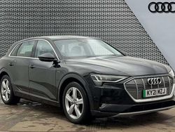 Black Used 2021 Audi e-tron Advanced SUV | £21,480