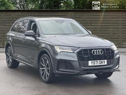 Grey Used 2021 Audi Q7 Black Edition SUV | £39,995 (A bit pricey)