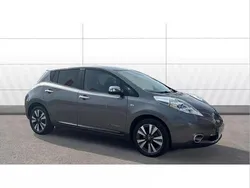 Grey Used 2015 Nissan Leaf Tekna Hatchback | £4,736 (Fair price)