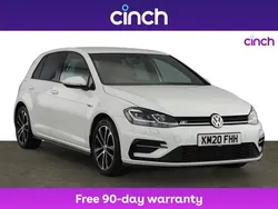 White Used 2020 VW Golf VII R-line Edition Hatchback | £17,349 (A bit pricey)