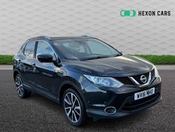Black Used 2016 Nissan Qashqai Tekna SUV | £6,795 (Fair price)